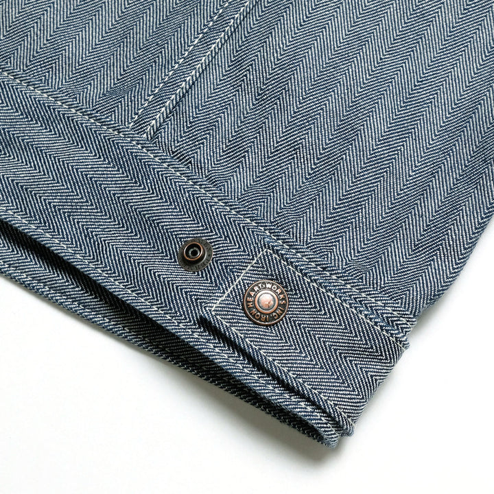 IRON HEART - Herringbone Work Jacket - IHJ-164