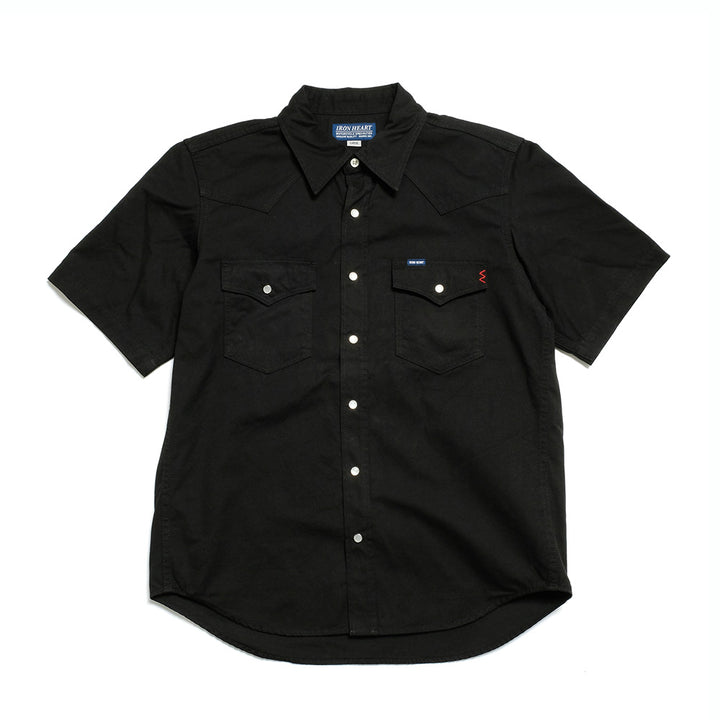 IRON HEART - FATIGUE S/S WESTERN SHIRT - IHSH-387