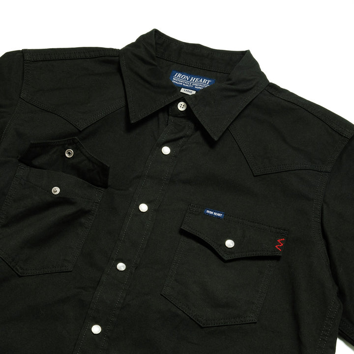 IRON HEART - FATIGUE S/S WESTERN SHIRT - IHSH-387