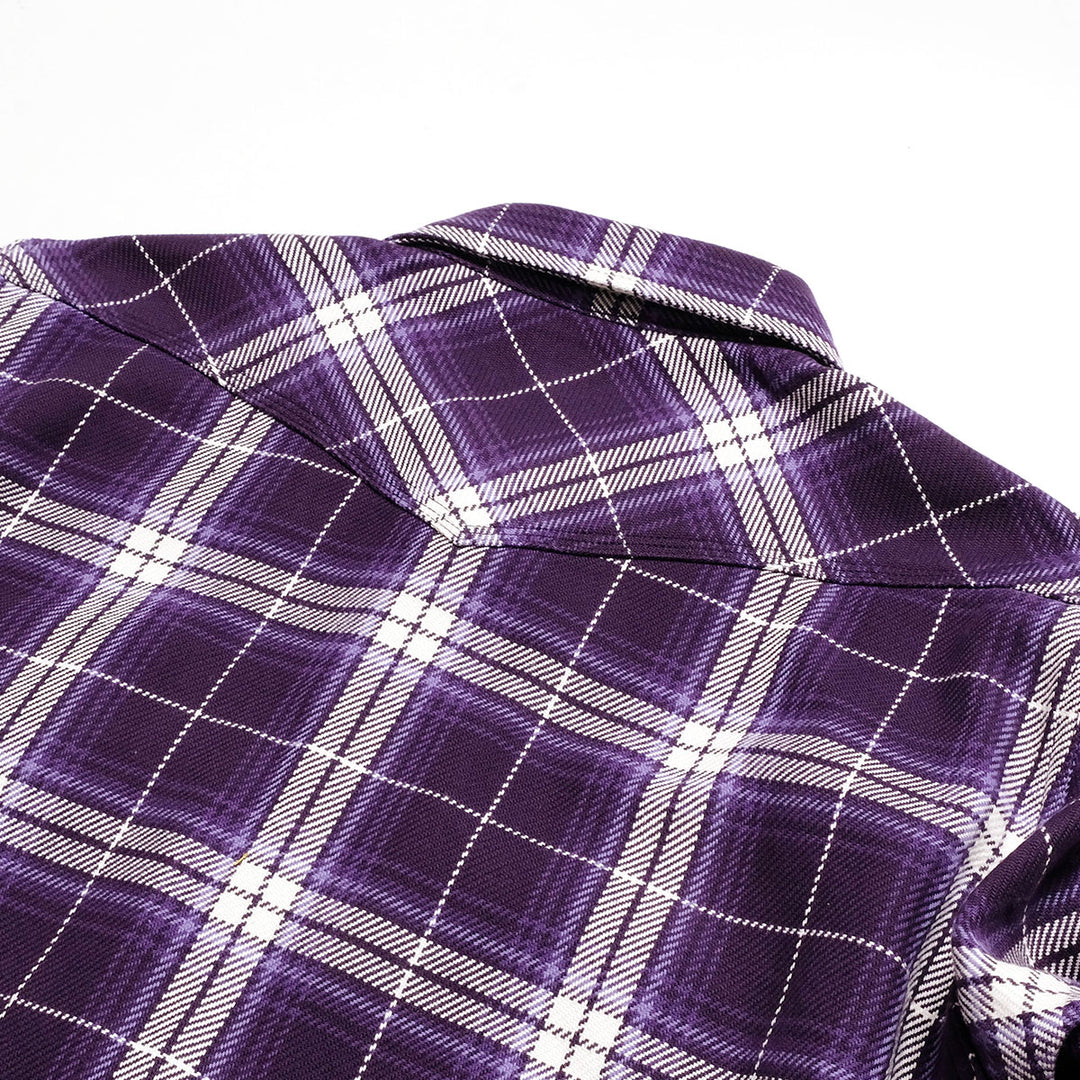 IRON HEART - Spring Flannel Western Shirt - IHSH-439