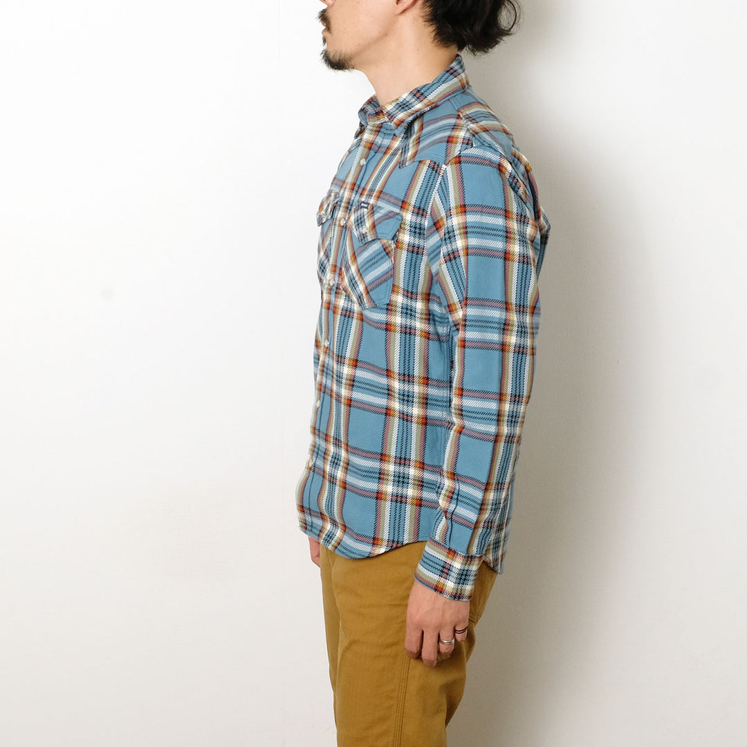 IRON HEART - Spring Flannel Western Shirt - IHSH-440