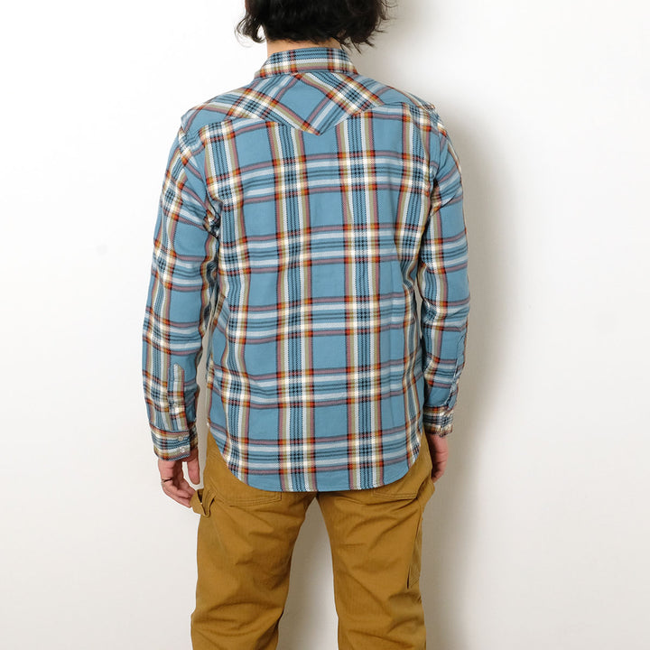IRON HEART - Spring Flannel Western Shirt - IHSH-440