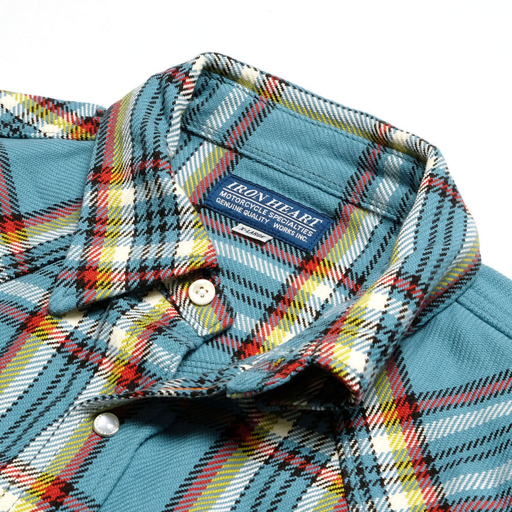 IRON HEART - Spring Flannel Western Shirt - IHSH-440