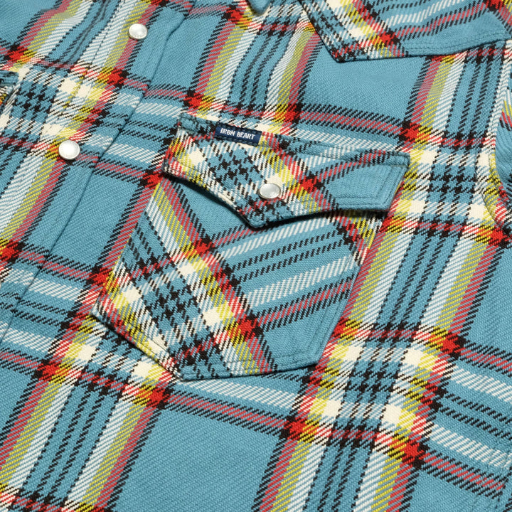 IRON HEART - Spring Flannel Western Shirt - IHSH-440