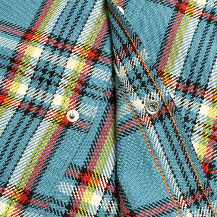 IRON HEART - Spring Flannel Western Shirt - IHSH-440