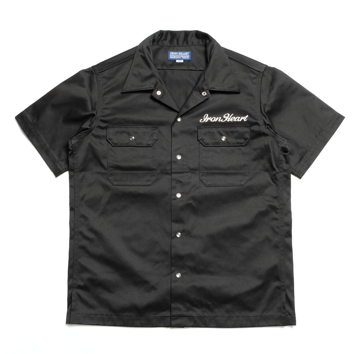 IRON HEART - T/C Mechanic S/S Shirt - IHSH-446 – HINOYA Online Store