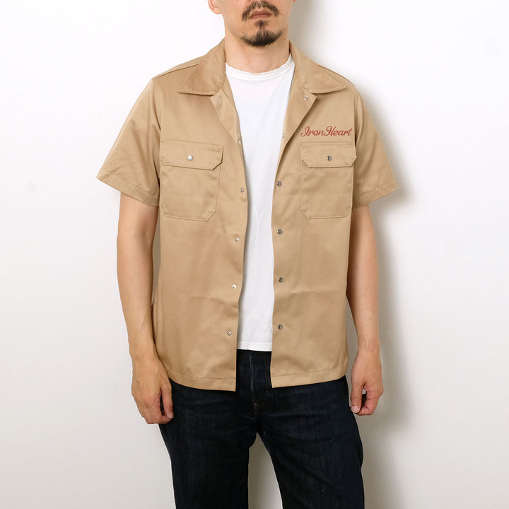 IRON HEART - T/C Mechanic S/S Shirt - IHSH-446
