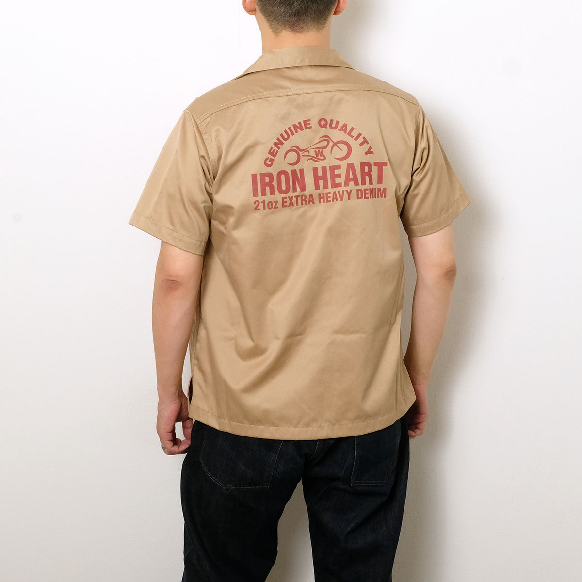 IRON HEART - T/C Mechanic S/S Shirt - IHSH-446 – HINOYA Online Store