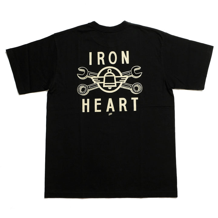 IRON HEART - 7.5oz HEAVY BODY PRINT TEE -  Wrench Pattern - IHT-2406