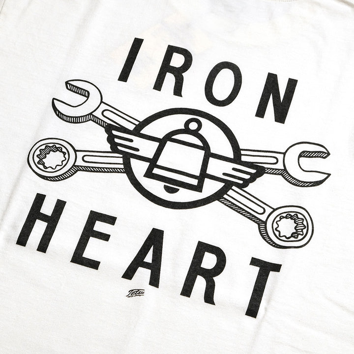 IRON HEART - 7.5oz HEAVY BODY PRINT TEE -  Wrench Pattern - IHT-2406