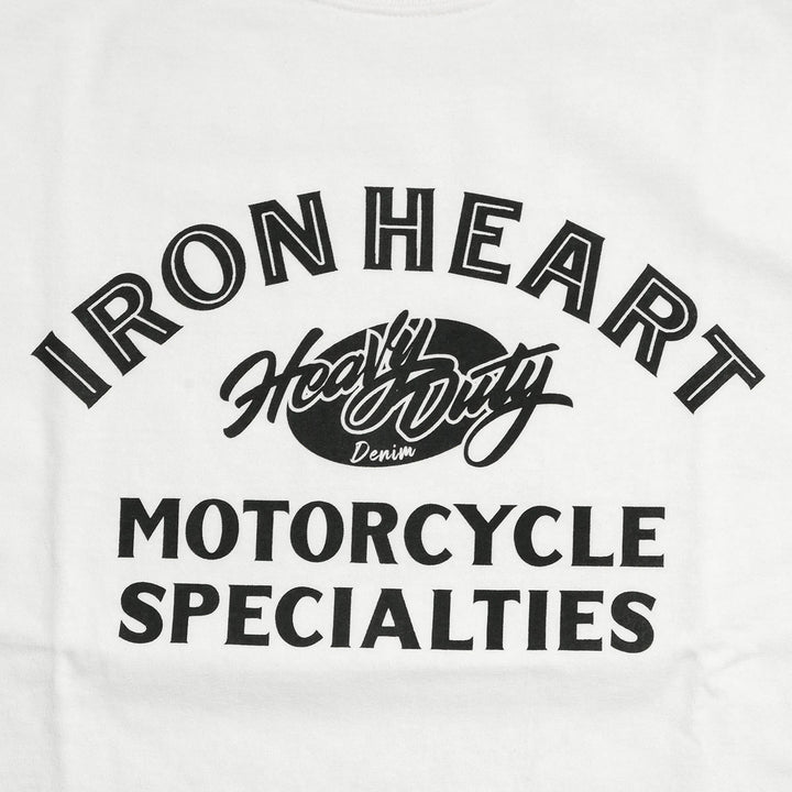 IRON HEART - 7.5oz HEAVY BODY PRINT T-SHIRT - Heavy Duty Pattern - IHT-2602