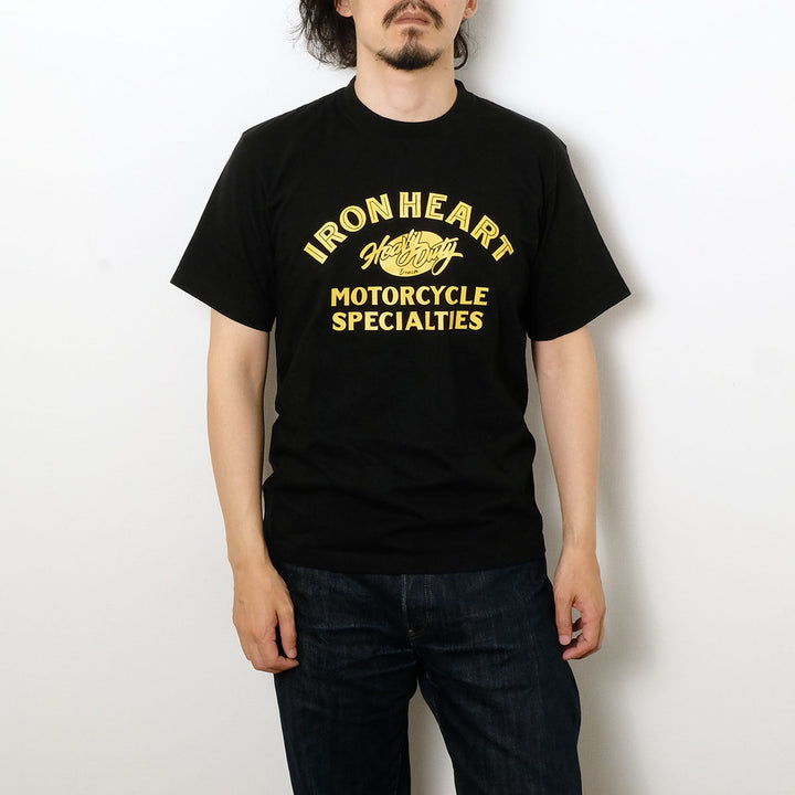 IRON HEART - 7.5oz HEAVY BODY PRINT T-SHIRT - Heavy Duty Pattern - IHT-2602