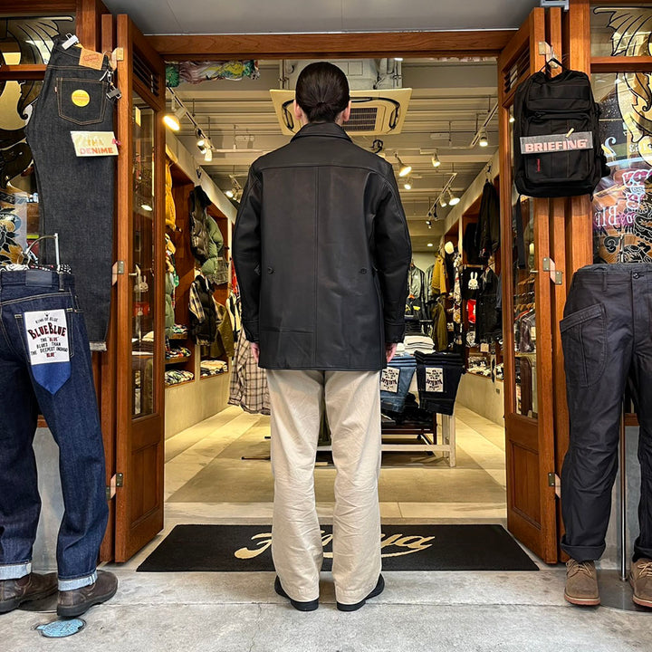 A VONTADE - Leather Car Coat- RD-0106-24