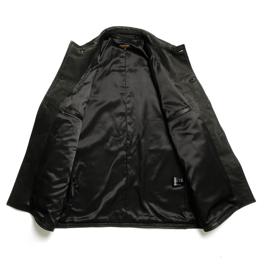 A VONTADE - Leather Car Coat- RD-0106-24