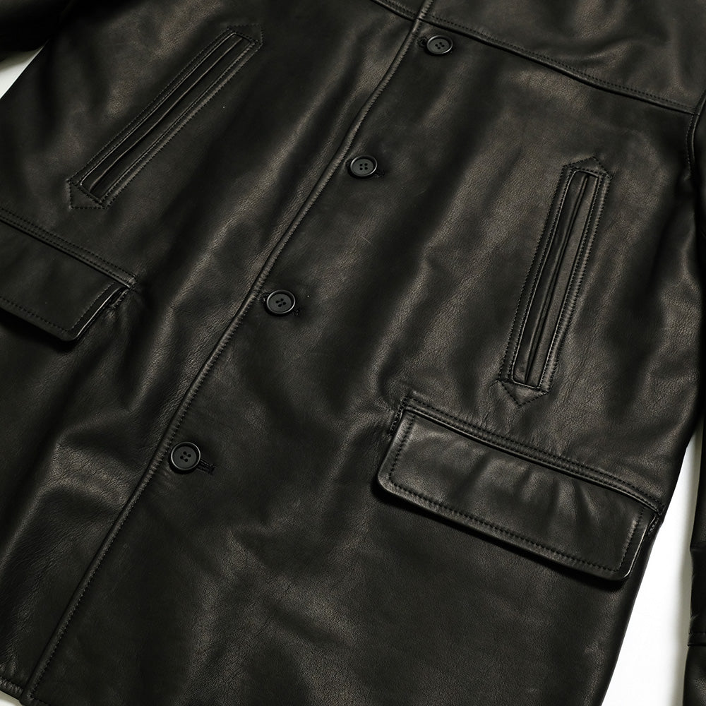 A VONTADE - Leather Car Coat- RD-0106-24