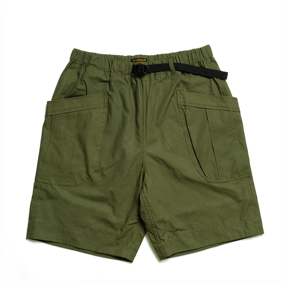 A VONTADE - Fatigue Shorts -Army Ripstop- VTD-0357-PT2