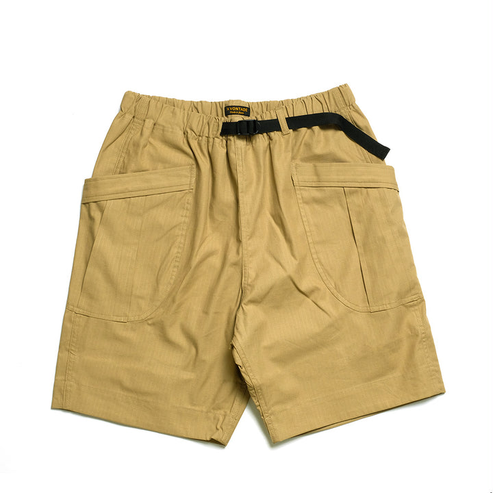 A VONTADE - Fatigue Shorts -Army Ripstop- VTD-0357-PT2