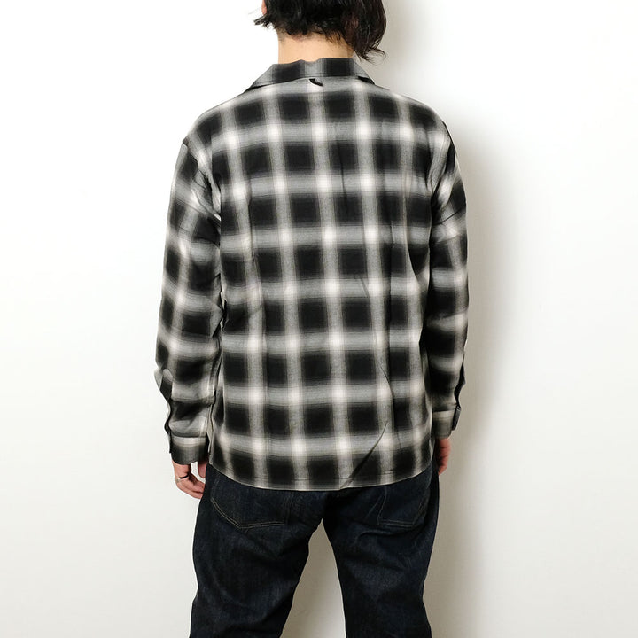 A VONTADE - Open Collar Shirts LS - VTD-0397-SH