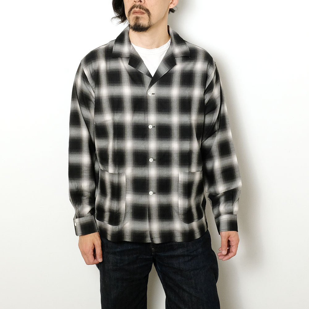 A VONTADE - Open Collar Shirts LS - VTD-0397-SH