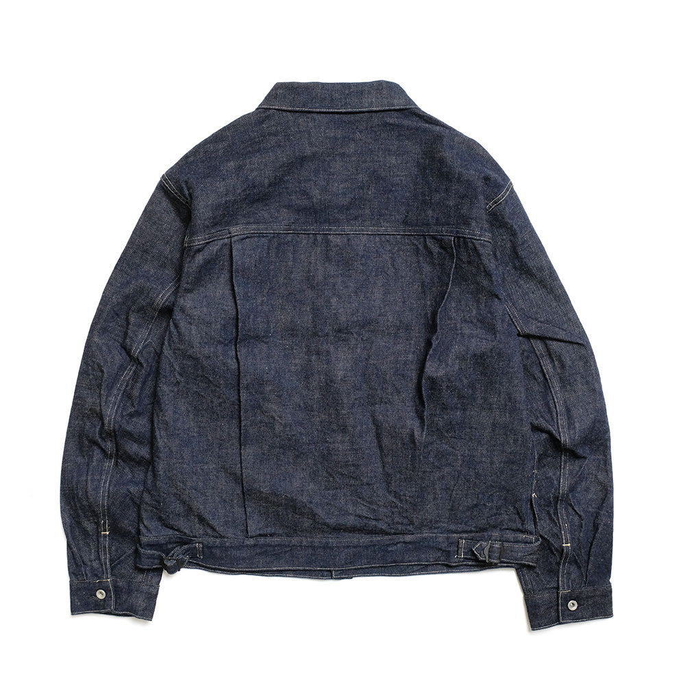 A VONTADE - Coal Mine Blouse -13.5oz Brown Cotton Selvedge Denim - VTD-0541-JK2