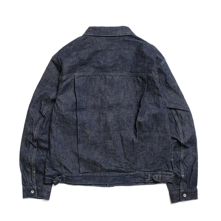 A VONTADE - Coal Mine Blouse -13.5oz Brown Cotton Selvedge Denim - VTD-0541-JK2