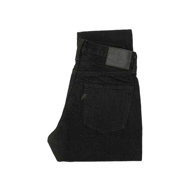 Pure Blue Japan - 14oz. Double Black Denim - Relaxed Tapered - XX-019-BK