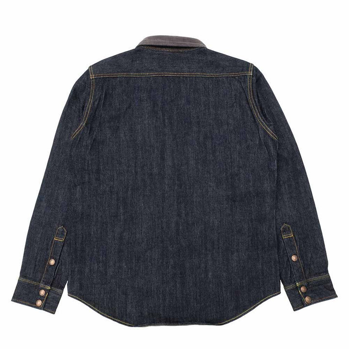 IRON HEART - 16oz Selvage C.P.O.Shirt / Indigo - IHSH-427