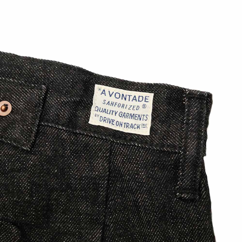 A VONTADE - HINOYA EXCLUSIVE - COAL MINE BLACK DENIM - VTD-0201SXXH-BK
