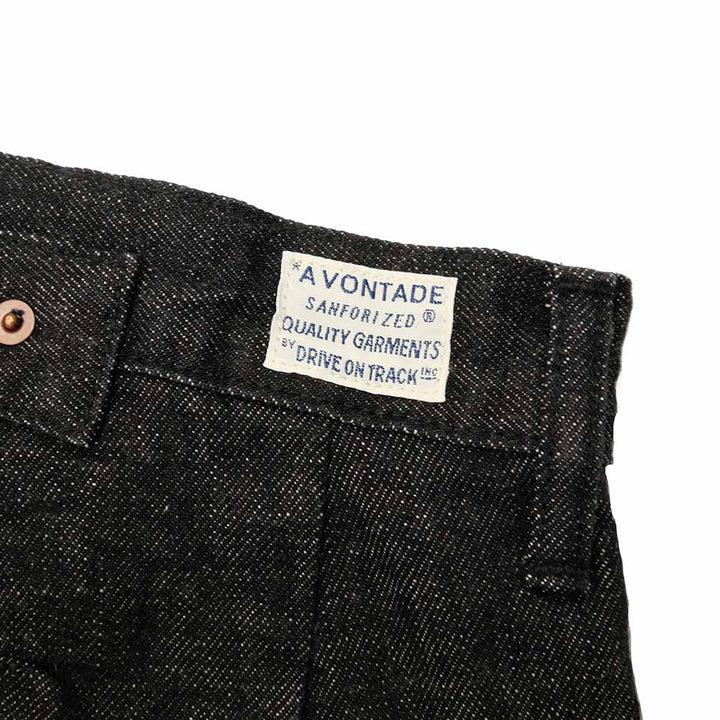 A VONTADE - HINOYA EXCLUSIVE - COAL MINE BLACK DENIM - VTD-0201SXXH-BK