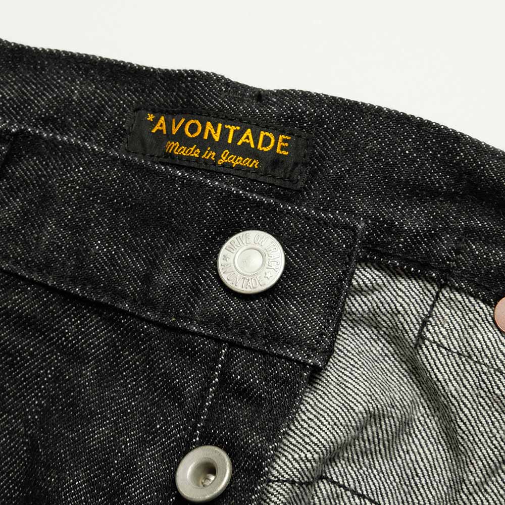 A VONTADE - HINOYA EXCLUSIVE - COAL MINE BLACK DENIM - VTD-0201SXXH-BK