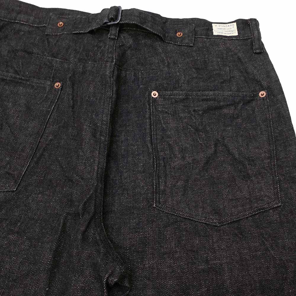 A VONTADE - HINOYA EXCLUSIVE - COAL MINE BLACK DENIM - VTD-0201SXXH-BK