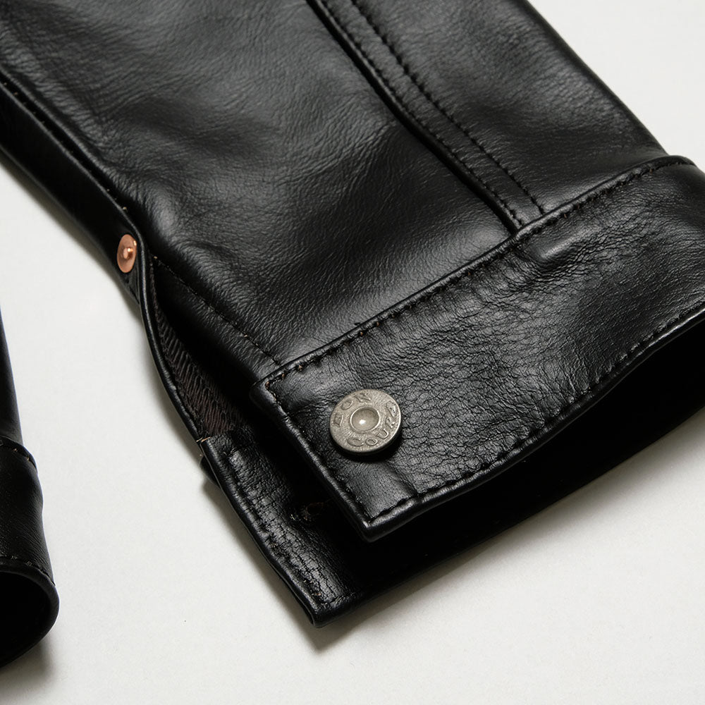 BONCOURA - Leather Jacket 1st - Black - BO-1STL-26