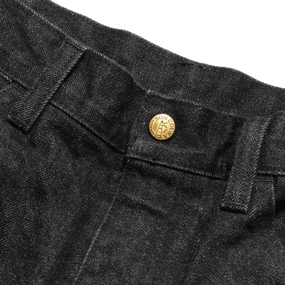 BONCOURA - Painter Pants Denim - Black - BO-PPT-26-BK