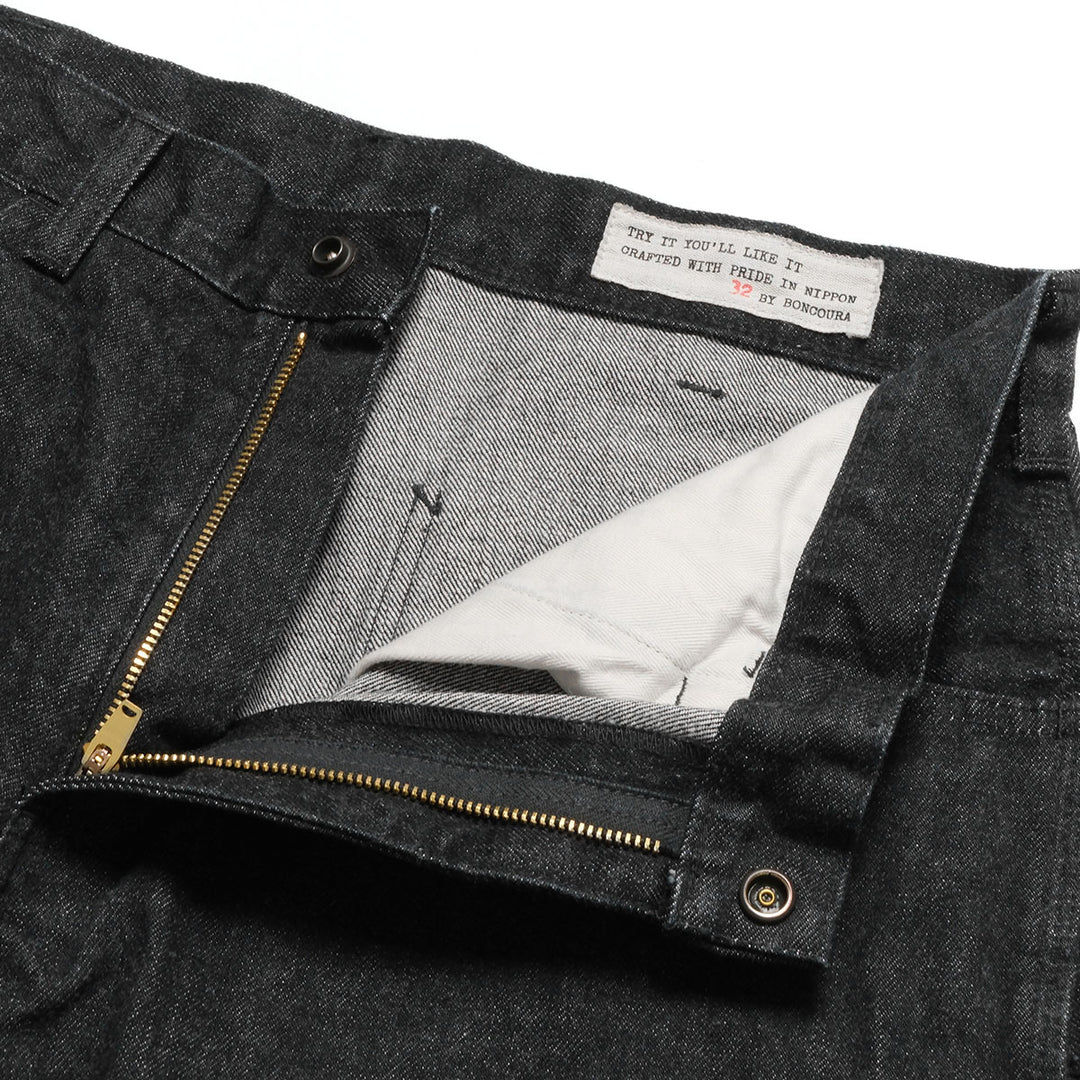BONCOURA - Painter Pants Denim - Black - BO-PPT-26-BK