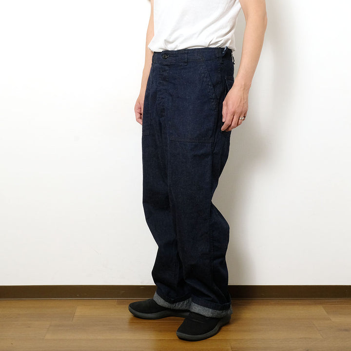 BONCOURA - US Army Baker Pants Cotton Linen Denim - BO-BAKER-26