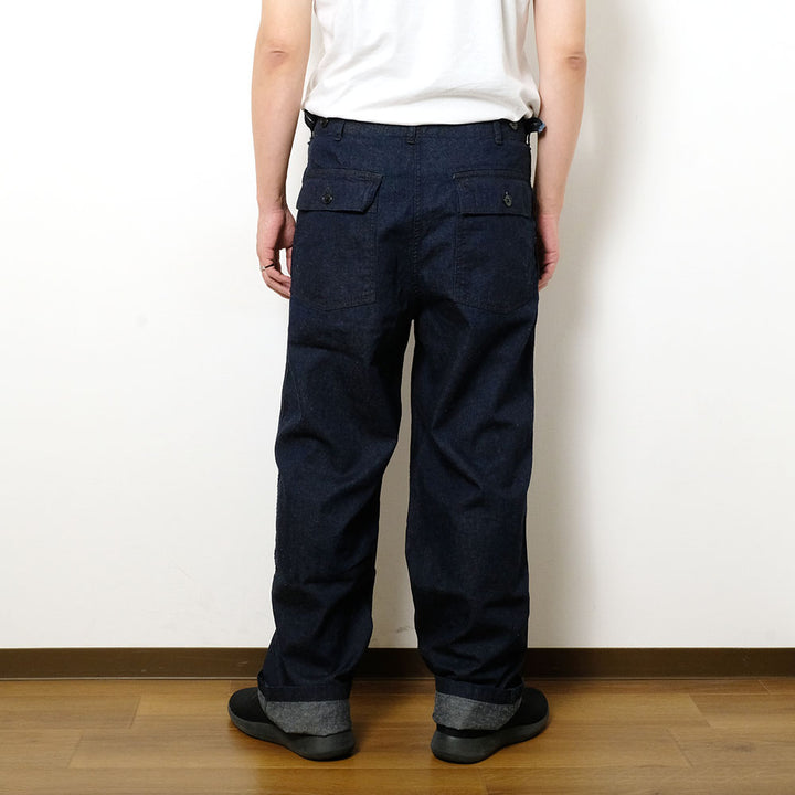 BONCOURA - US Army Baker Pants Cotton Linen Denim - BO-BAKER-26