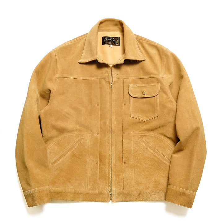 BONCOURA - Z-1 Jacket Suede Sand - BO-Z1-26