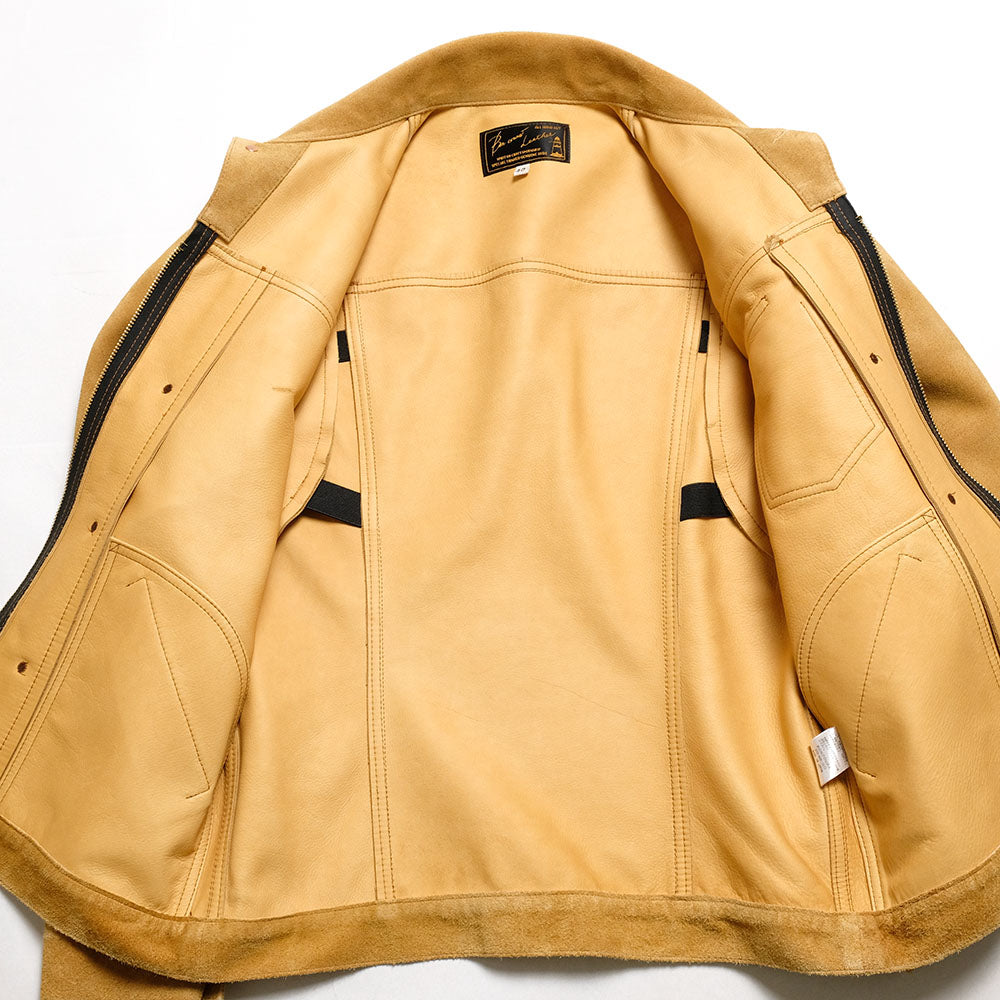 BONCOURA - Z-1 Jacket Suede Sand - BO-Z1-26