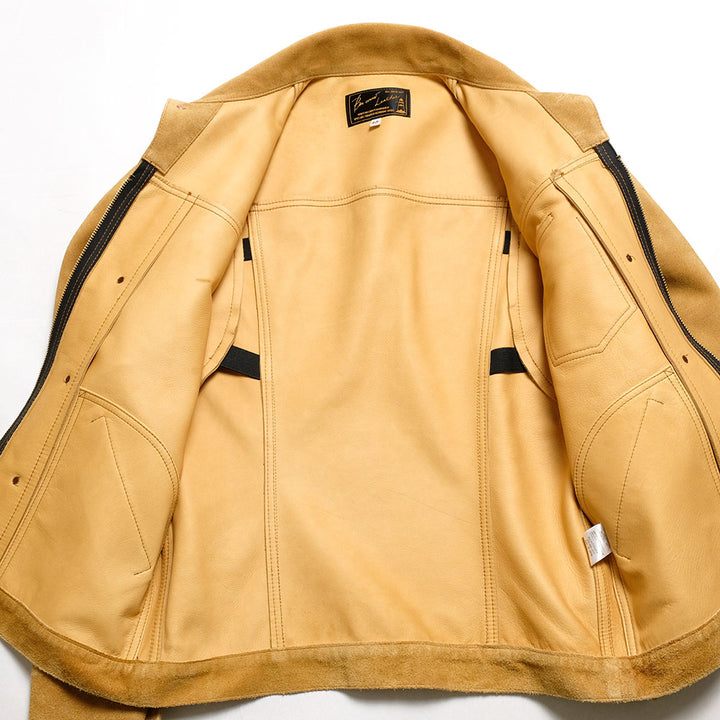 BONCOURA - Z-1 Jacket Suede Sand - BO-Z1-26