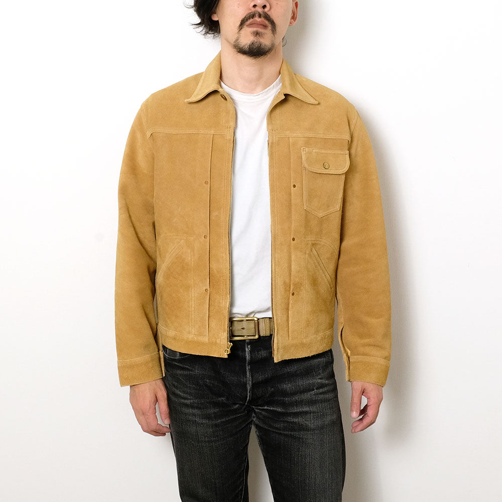 BONCOURA - Z-1 Jacket Suede Sand - BO-Z1-26