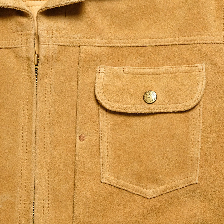 BONCOURA - Z-1 Jacket Suede Sand - BO-Z1-26