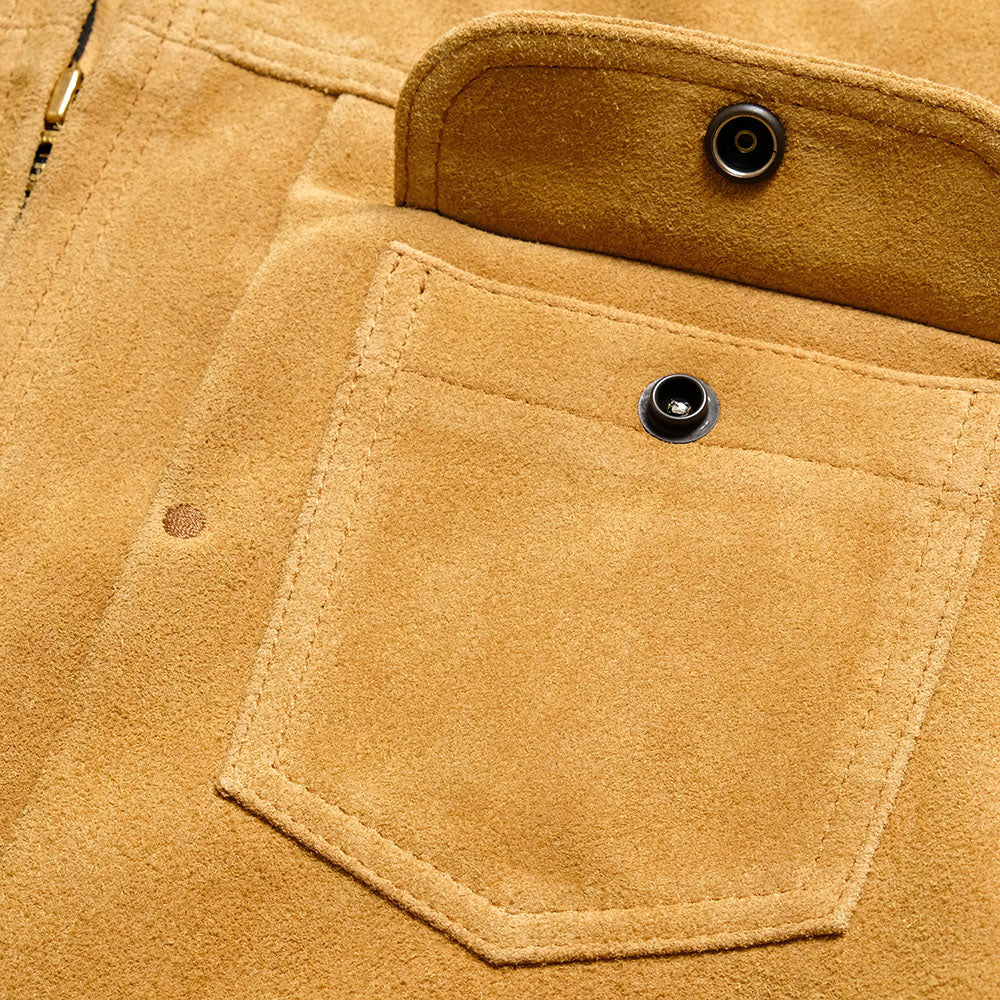 BONCOURA - Z-1 Jacket Suede Sand - BO-Z1-26