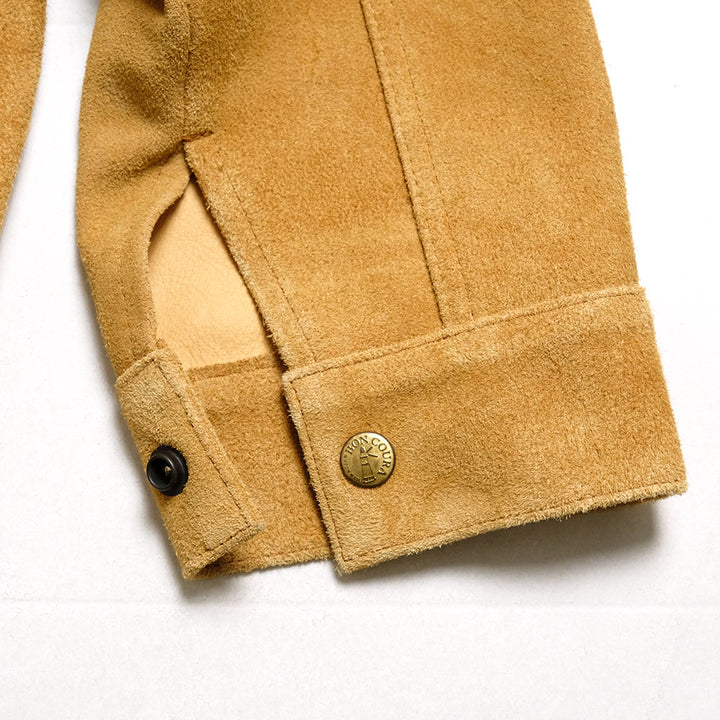 BONCOURA - Z-1 Jacket Suede Sand - BO-Z1-26