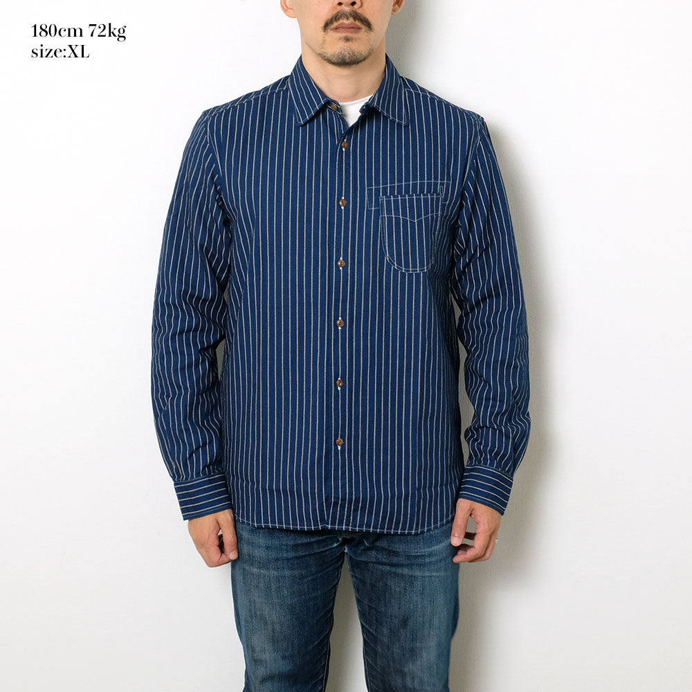 Burgus Plus - L/S One Pocket Wabash Shirt - BP15503-1