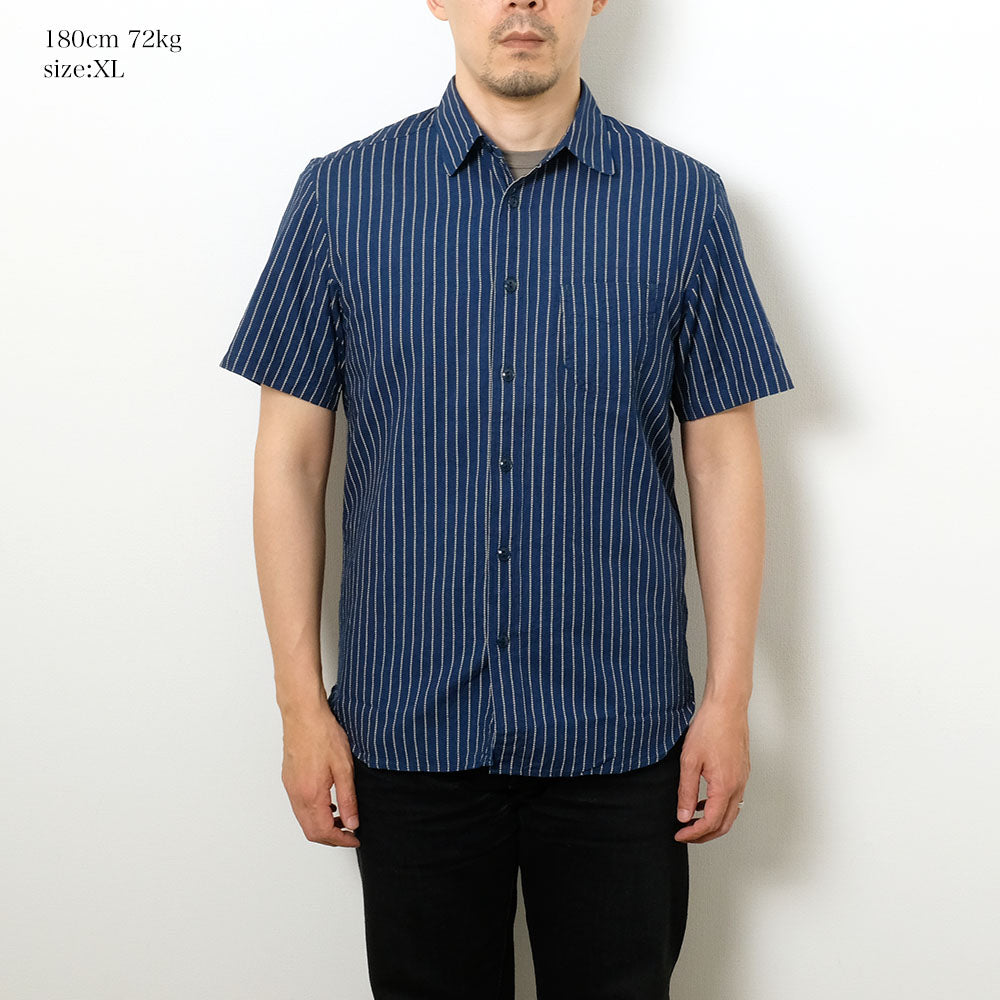 BURGUS PLUS - S/S One Pocket Wabash Shirt - BP15503S