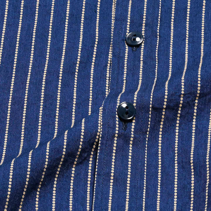 BURGUS PLUS - S/S One Pocket Wabash Shirt - BP15503S