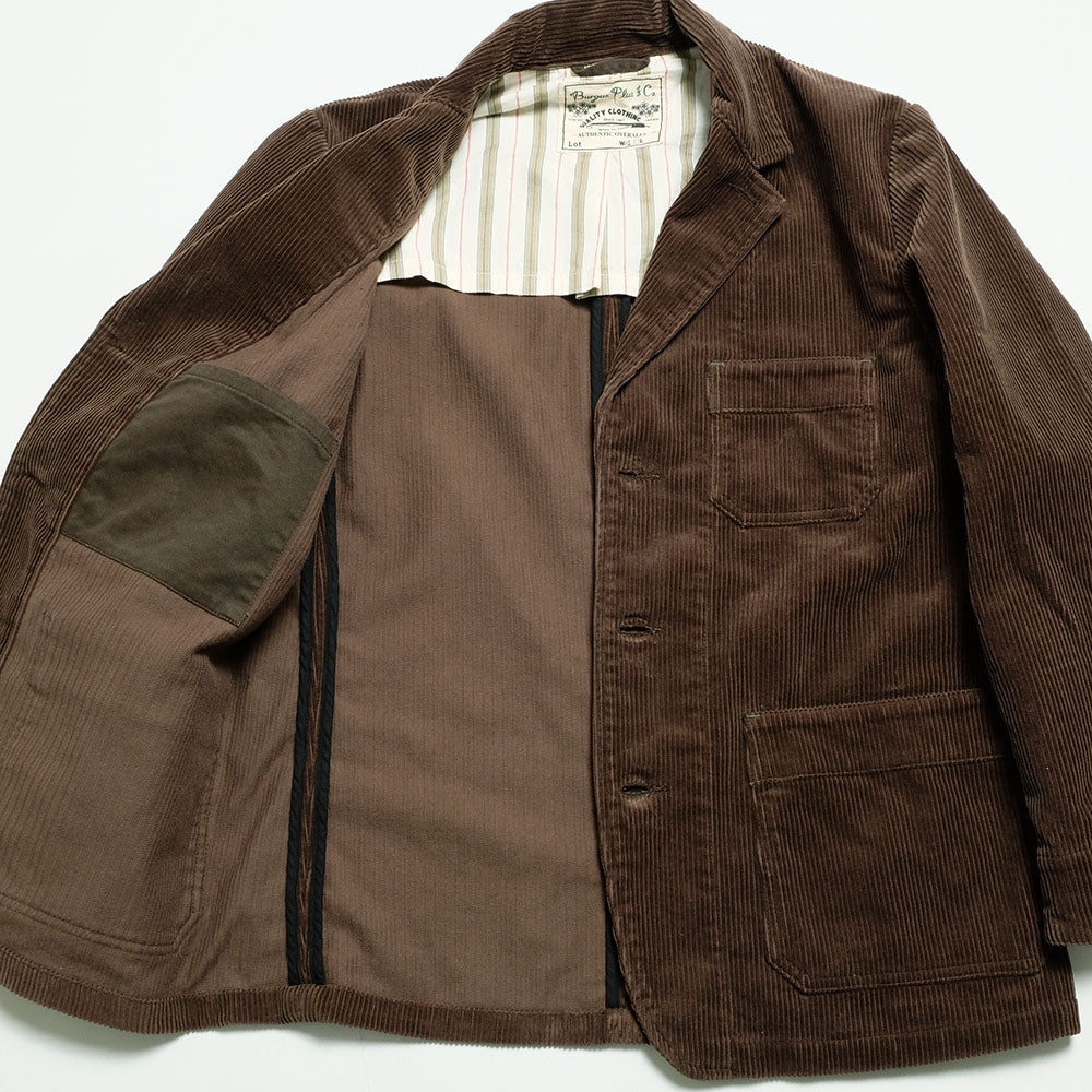 BURGUS PLUS - Wide Wale Corduroy 3BTN Jacket - BP17901-2