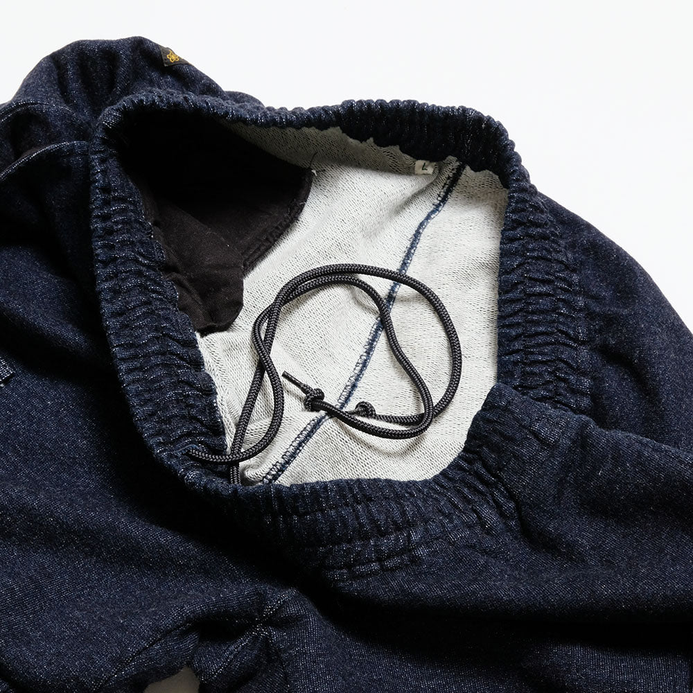 BURGUS PLUS - Indigo Cargo Sweat Pant - BP24302