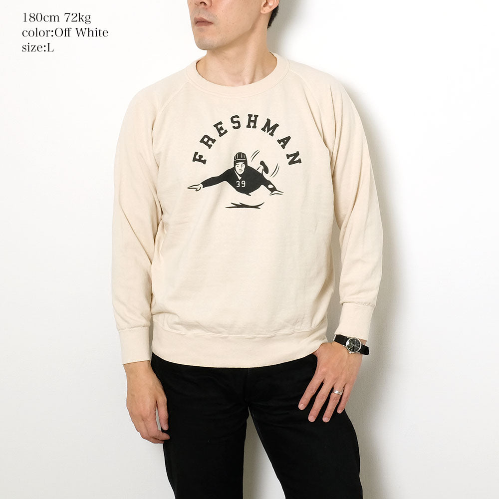 BURGUS PLUS - Print Crew Neck Sweat Shirt - Fresh Man - BP24603
