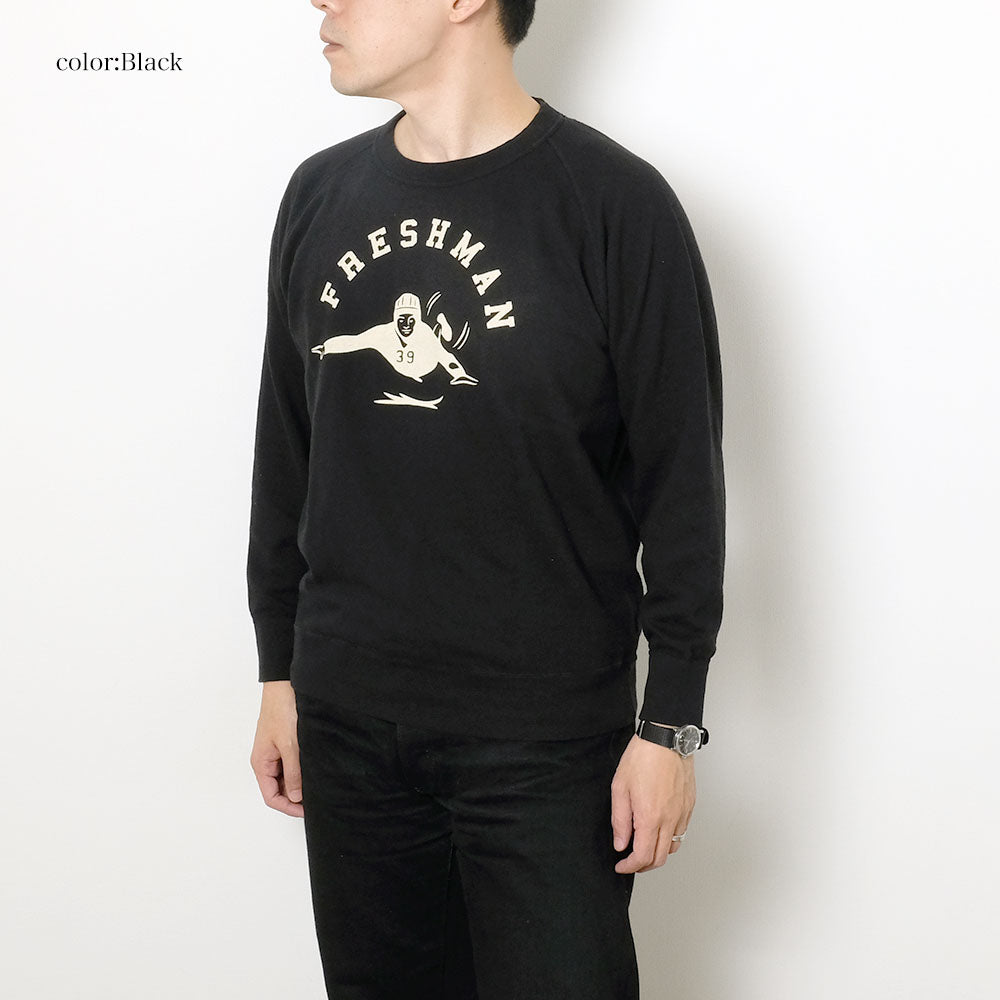 BURGUS PLUS - Print Crew Neck Sweat Shirt - Fresh Man - BP24603